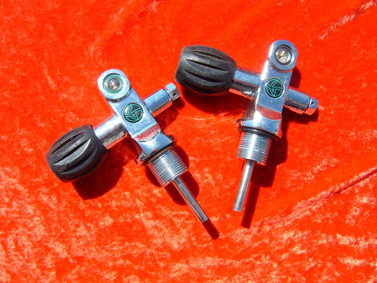 Genesis tank valves used (a pair of two)  #4090