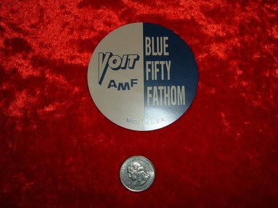 Voit 50 Fathom antique style magnet