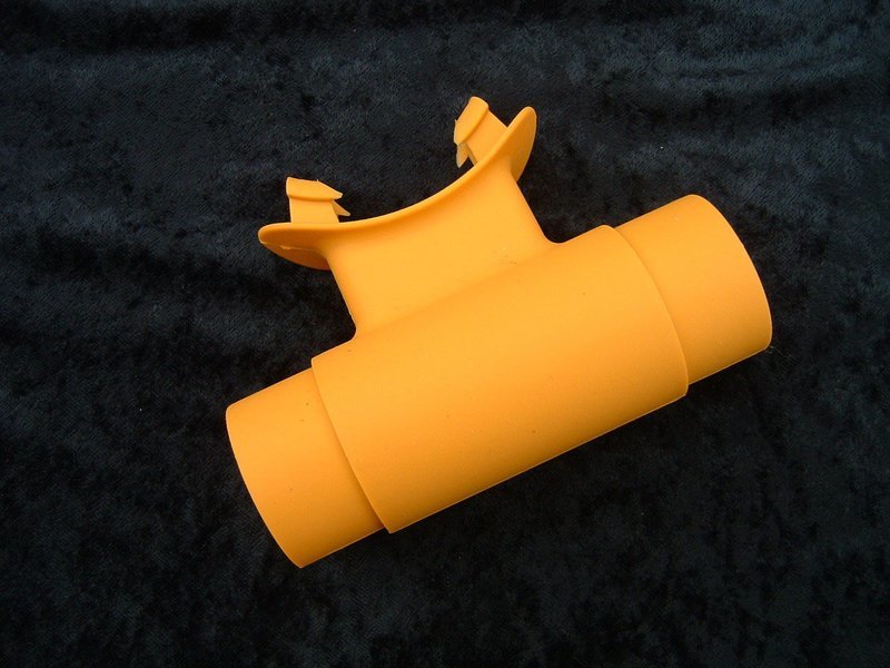 US Divers straight yellow reproduction mouthpiece