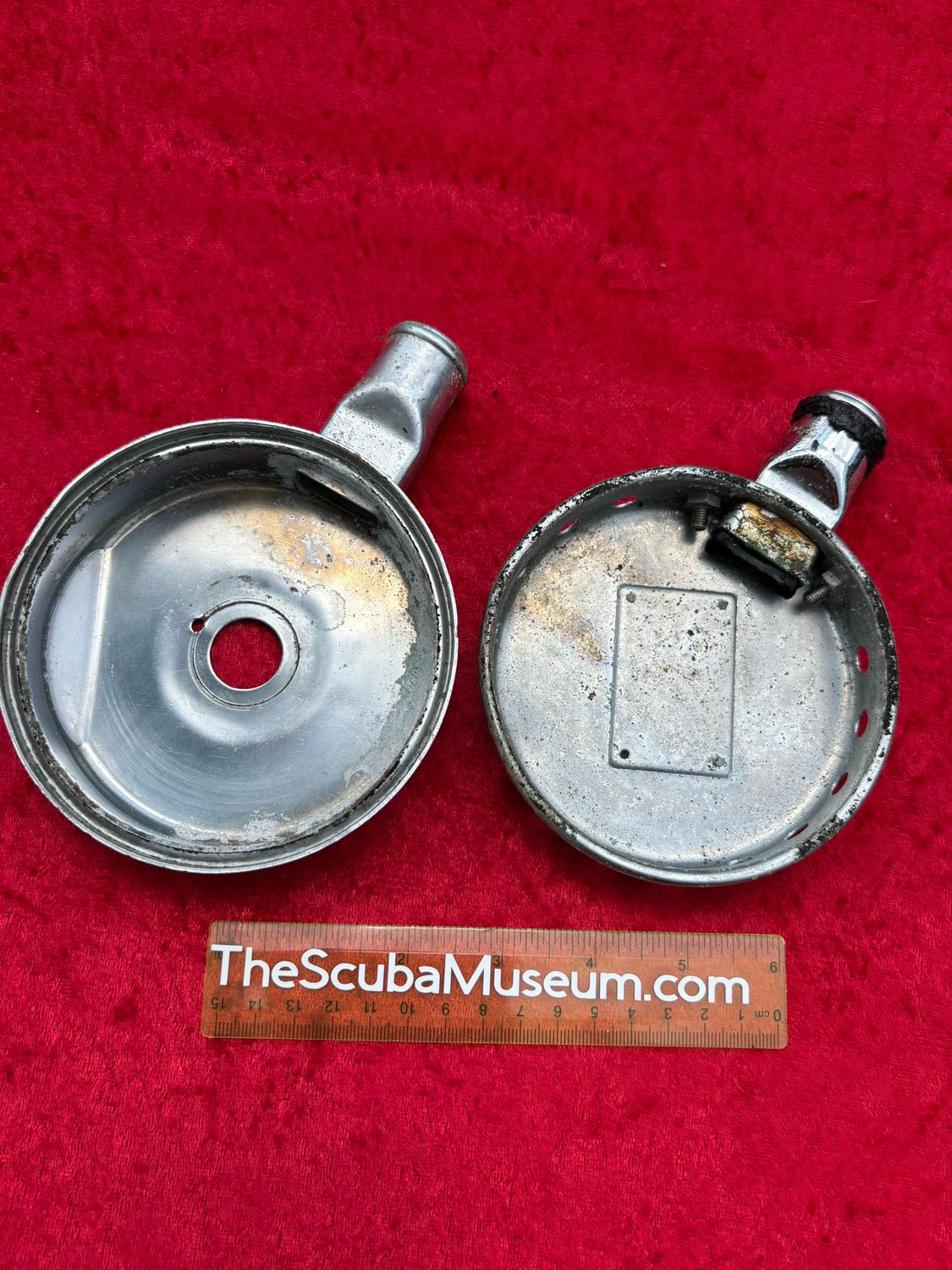 US Divers Over Pressure cans w separate exhaust housing