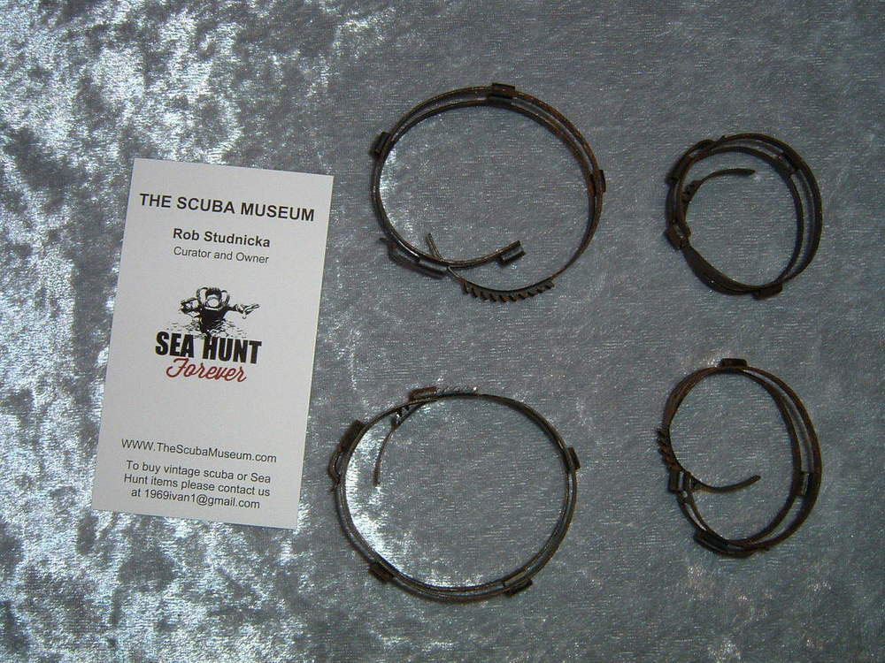 Used pre 1959 Tinnerman hose clamps