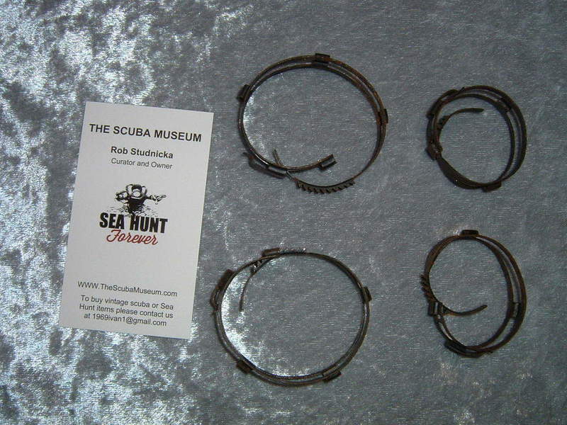 Used pre 1959 Tinnerman hose clamps