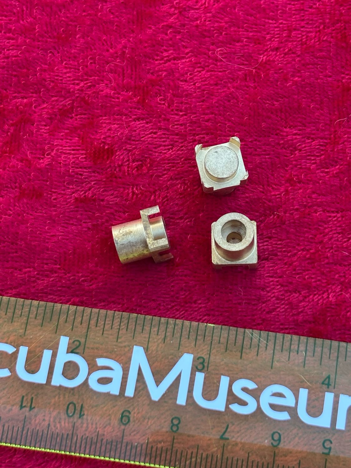 US Divers and more Crown / Spring Block  / Balance Chamber (BARE BRASS) NEW NOT PLATED