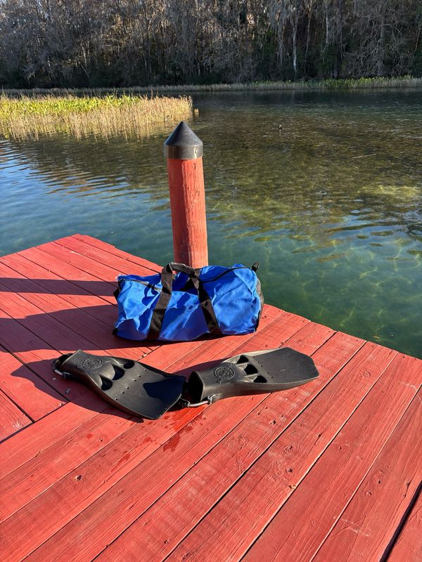 Global scuba / snorkeling gear bag BLUE NOS