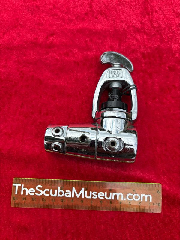 Scubapro Mk5 with lots of ports on turret barn fresh HEAVY YOKE!