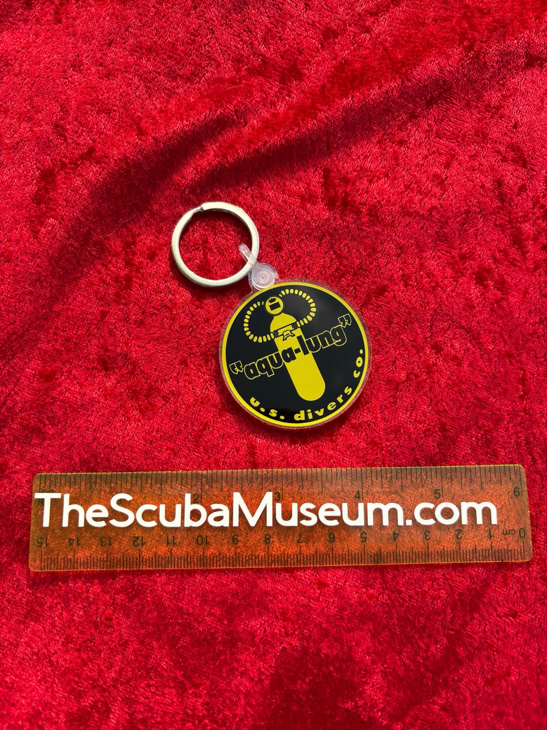 US Divers aqua lung keychain