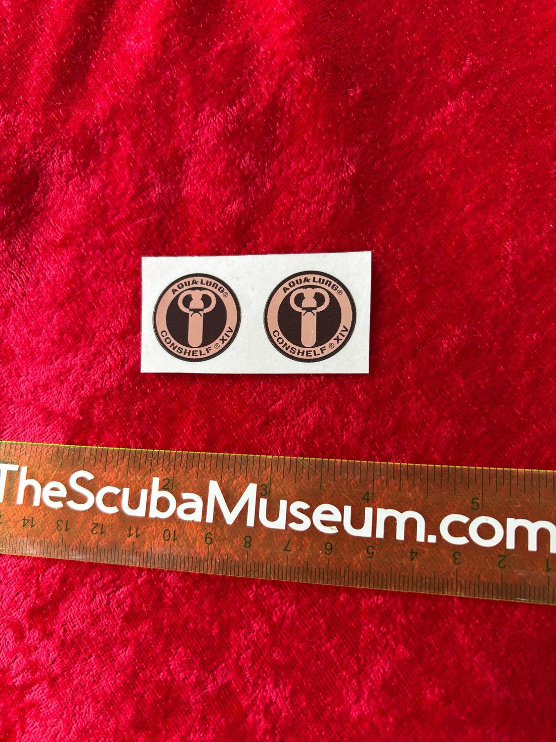 Conshelf XII decal in silver