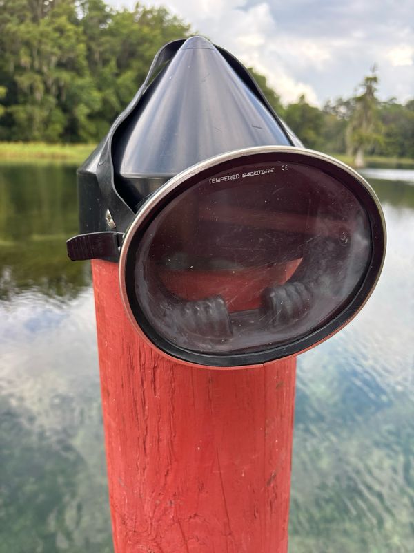 60's era oval mask US Divers style SKO price drop from $27.00