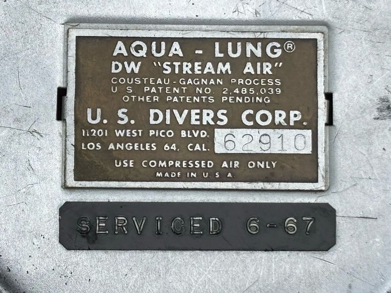 US Divers Stream Air Mistral cans (used) 62910