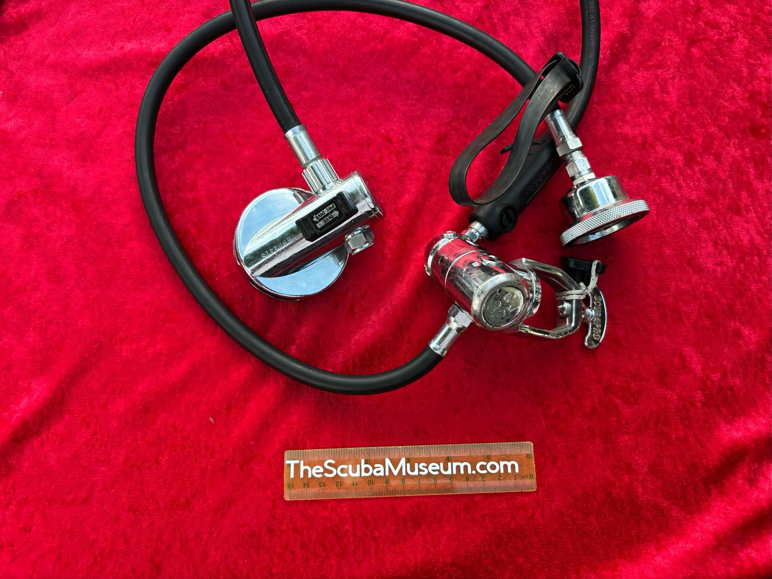 Scubapro Pilot, MKV and brass SPG unmolested