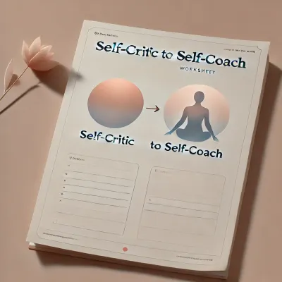 Self-Critic to Self-Coach Worksheet (Free Download)