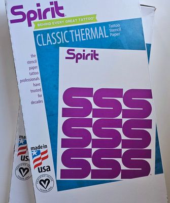 Spirit Classic Thermal Tattoo Stencil Paper