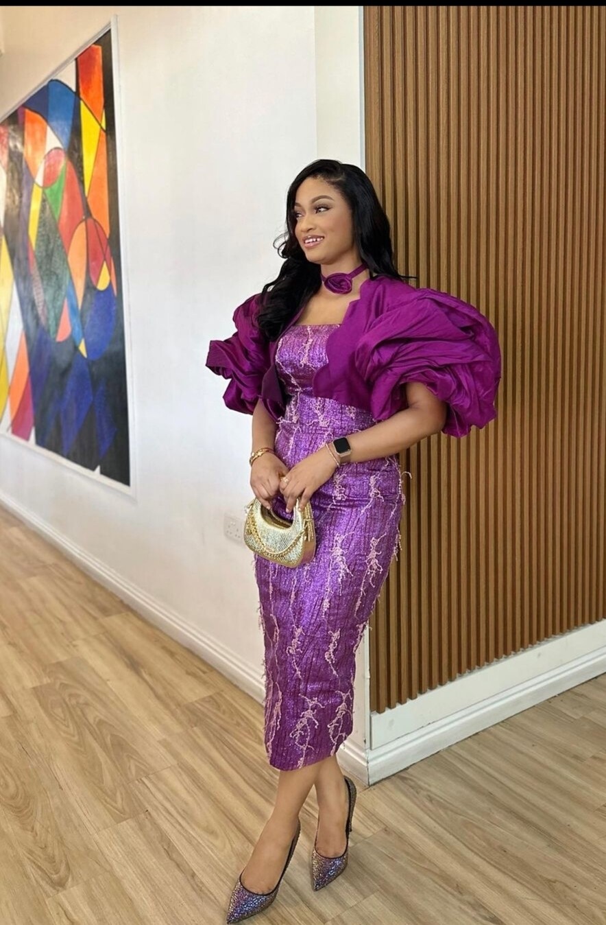 Purple Ruffle