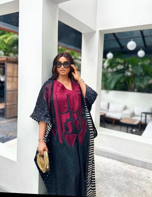 Embroidered Bubu Dress