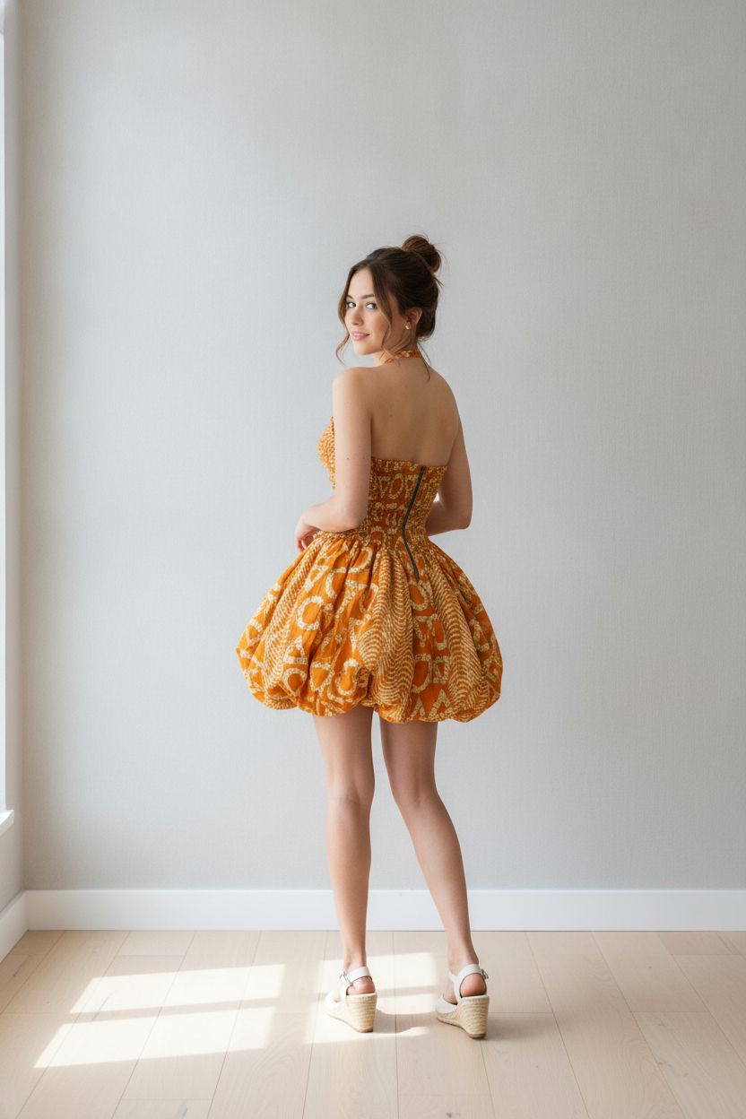 Stretchy Smoked Dress