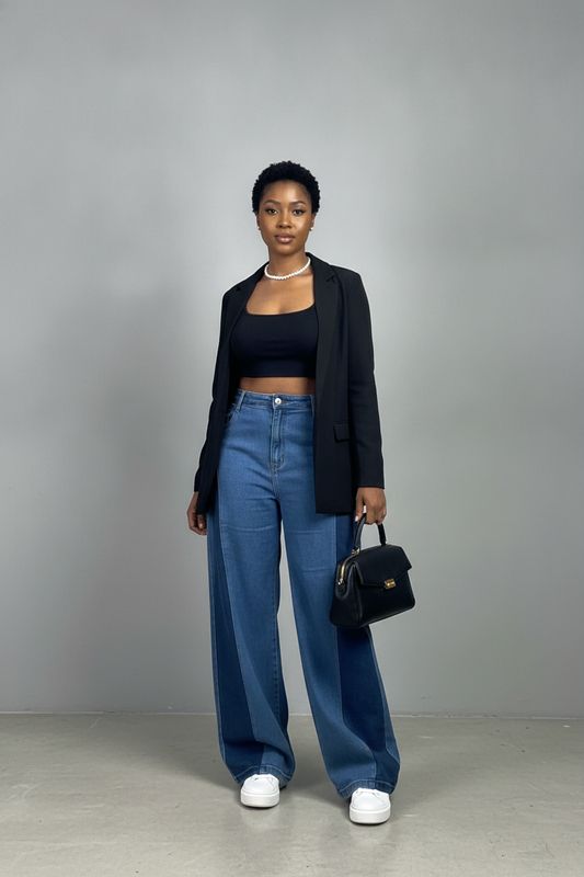 Baggy Flared Jeans