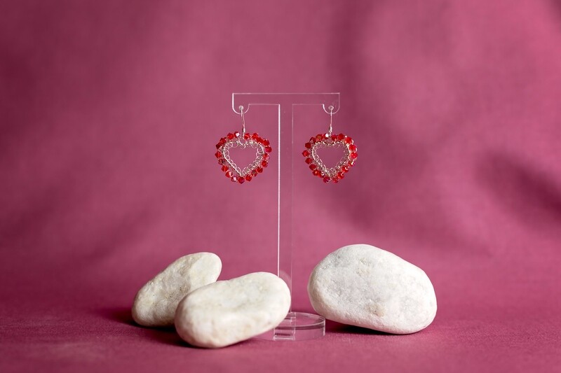 Pendientes Corazón vacío