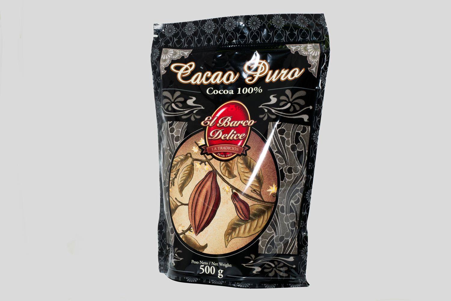 CACAO PURO 100% CACAO BARCO DELICE