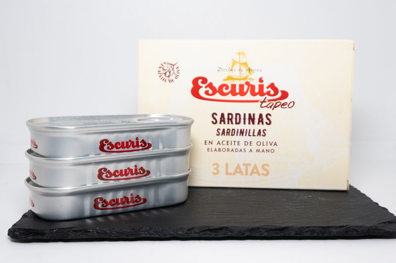 SARDINILLA ESCURIS PACK 3