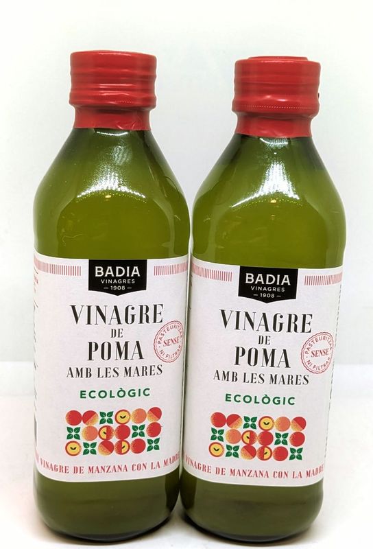 VINAGRE ECOLÓGICO MANZANA