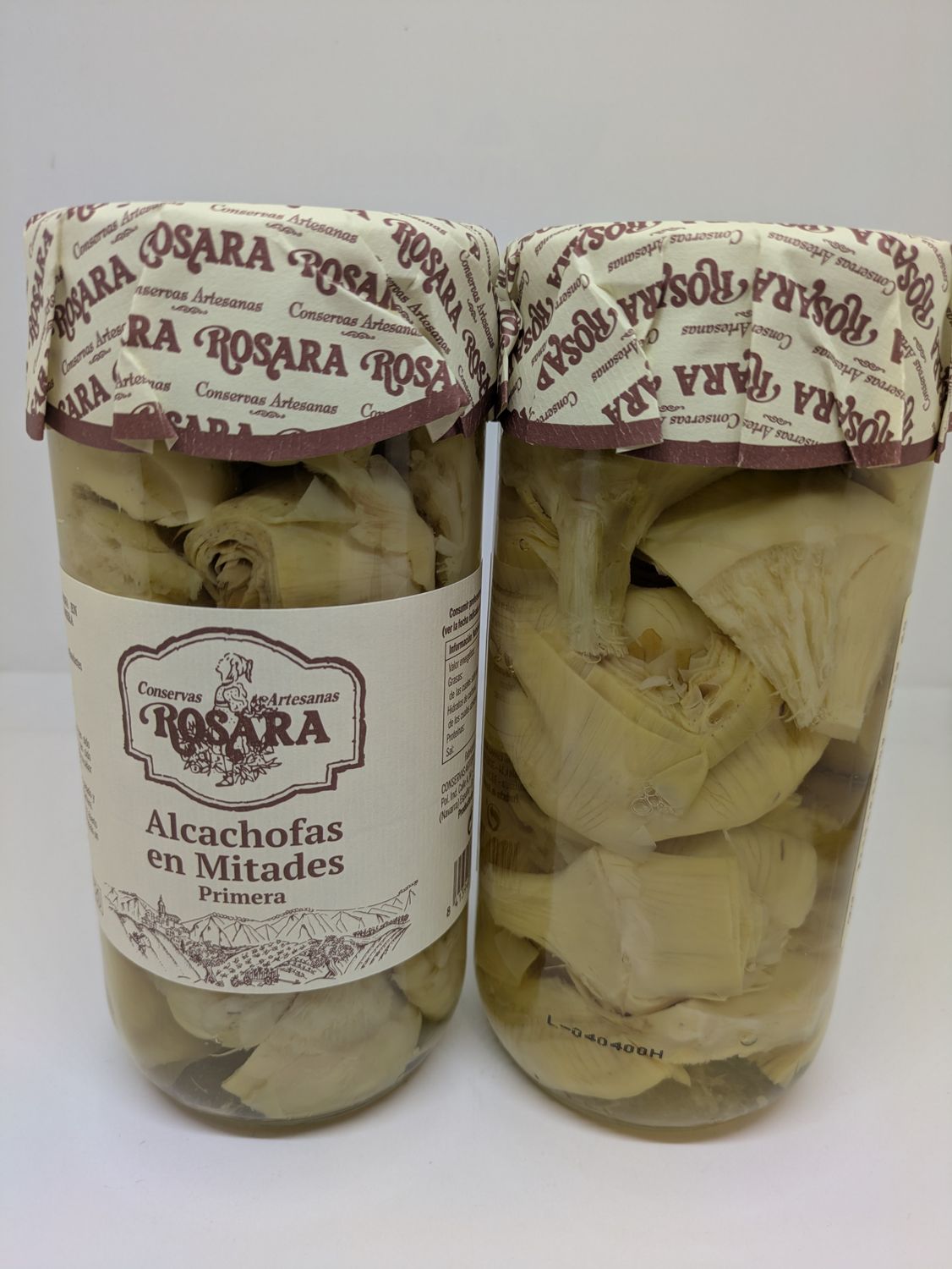 ALCACHOFA EN MITADES ROSARA