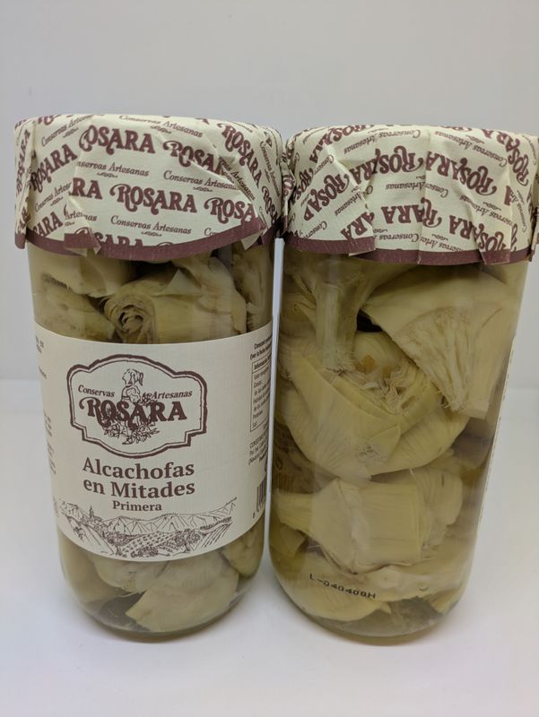 ALCACHOFA EN MITADES ROSARA