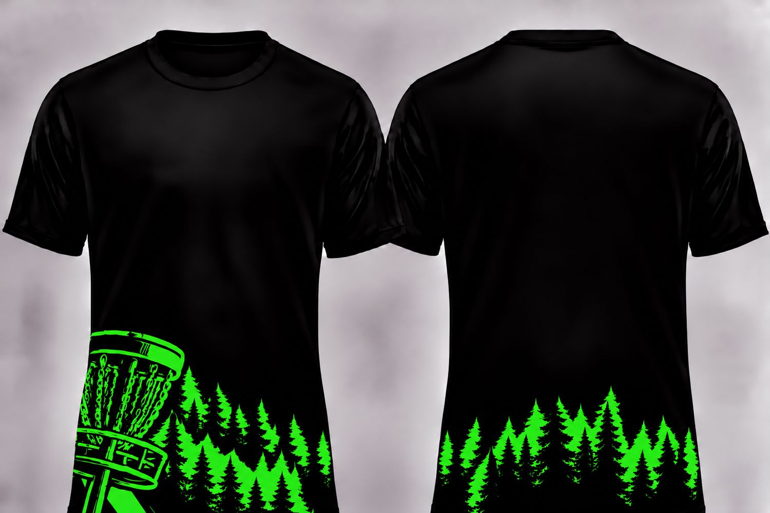 Green pines