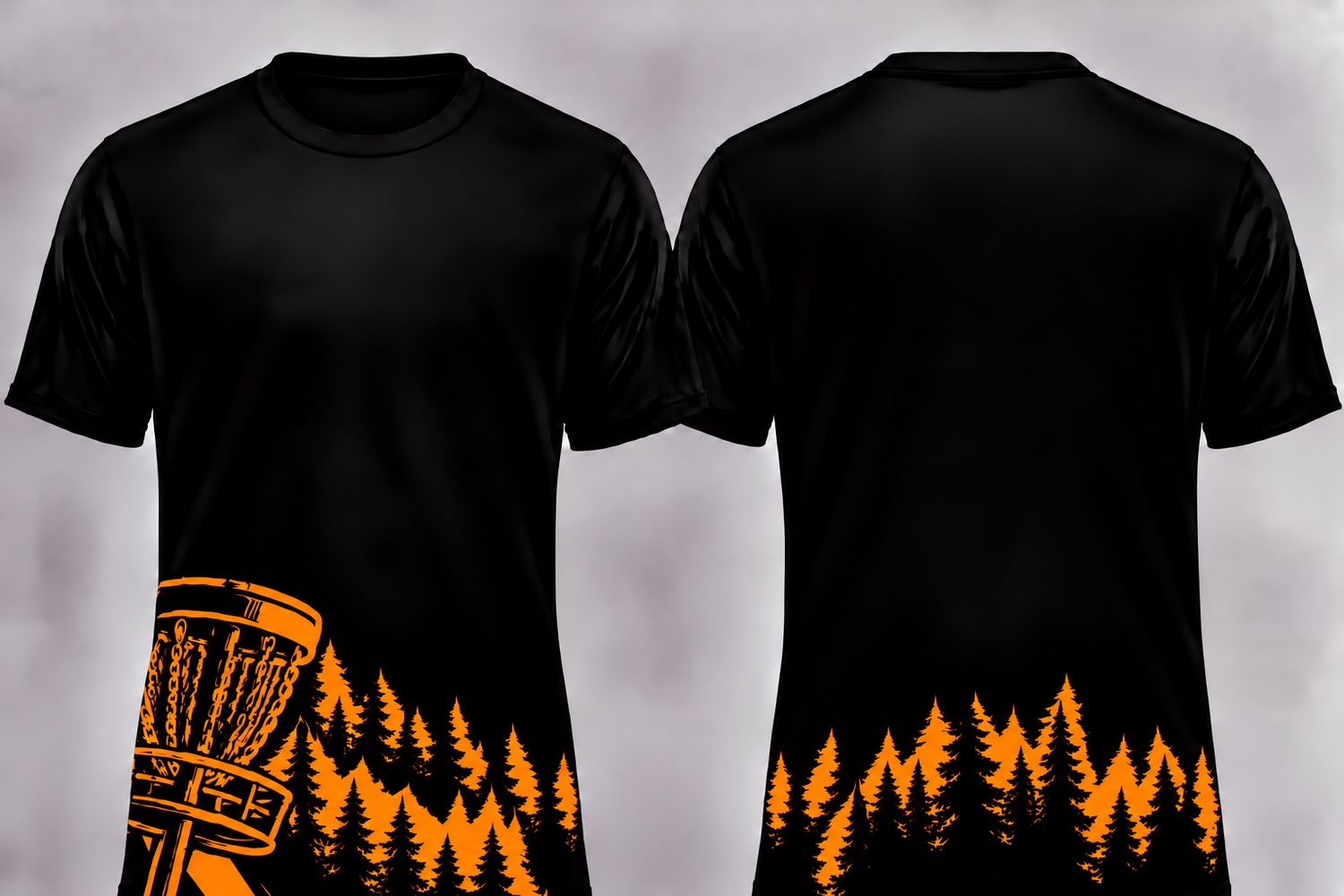 Orange pines