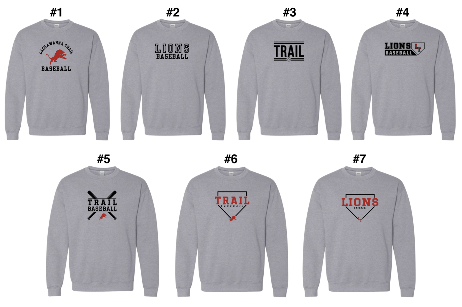 Trail Baseball Crewneck