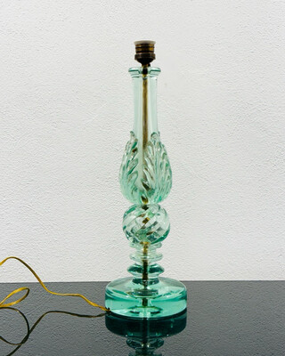 BAROVIER &amp; TOSO BIG GLASS TABLE LAMP LAMPADA LAMPE DE TABLE MURANO VERY RARE