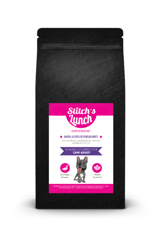 STITCH&#39;S LUNCH ALL BREED CANE ADULT SUPERFOOD 65 ANATRA 2 KG
