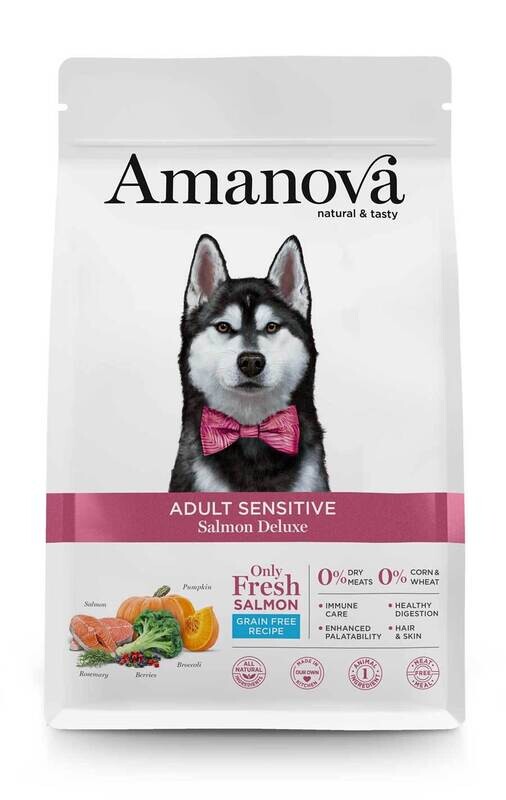 AMANOVA CANE ALL BREED SENSITIVE SALMONE 2 KG