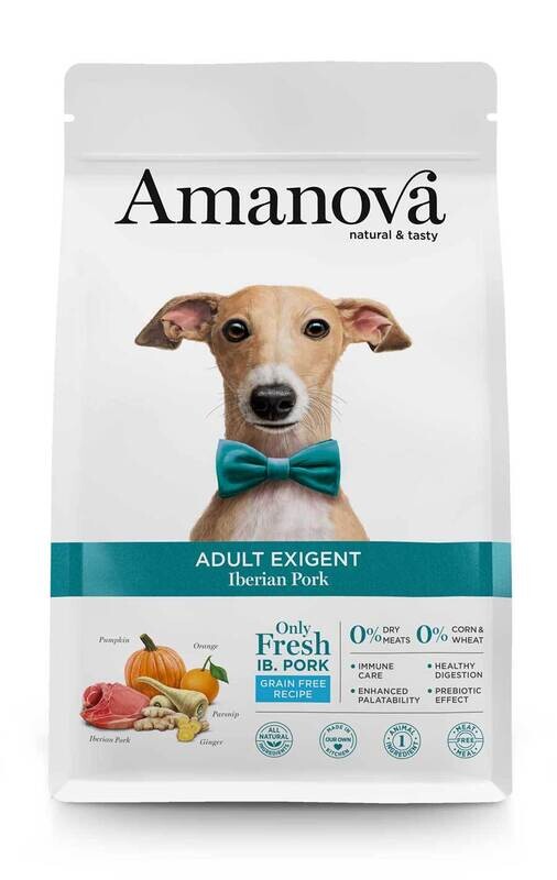 AMANOVA CANE ALL BREED EXIGENT MAIALE 2 KG