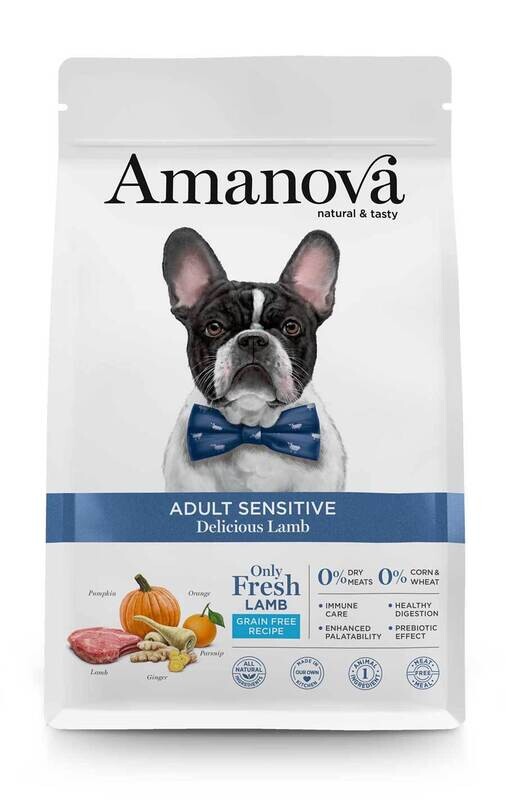 AMANOVA CANE ALL BREED SENSITIVE AGNELLO 2 KG