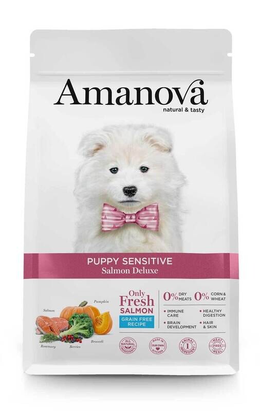 AMANOVA CANE PUPPY SENSITIVE SALMONE 2 KG