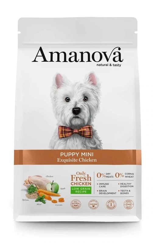 AMANOVA CANE MINI PUPPY EXQUISITE POLLO 2 KG