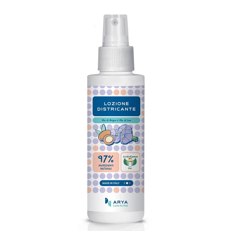 ARYA LOZIONE DISTRICANTE CON OLIO DI ARGAN E OLIO DI LINO 100 ML