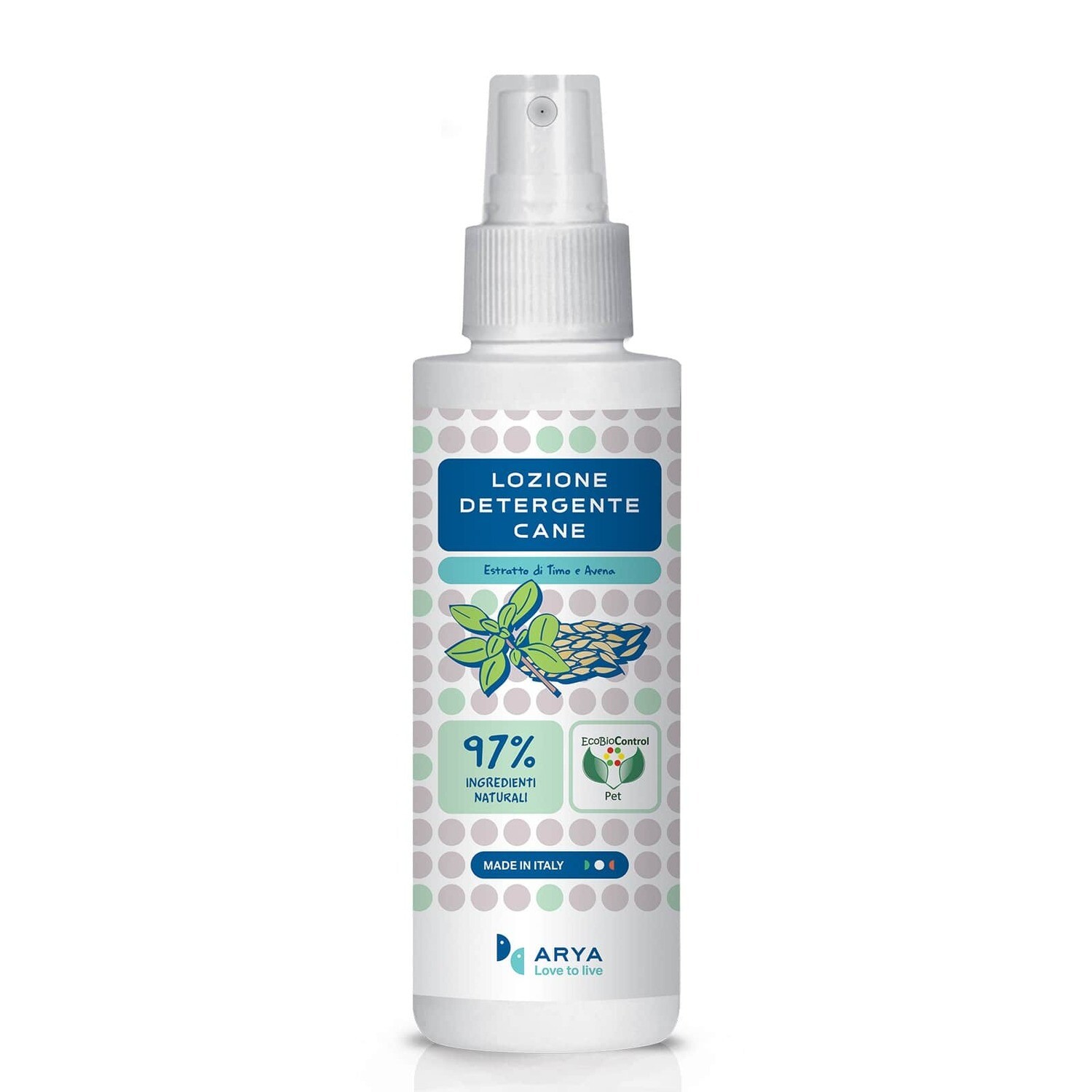 ARYA LOZIONE DETERGENTE DENTIFRICIO CON MENTA E SALVIA 100 ML