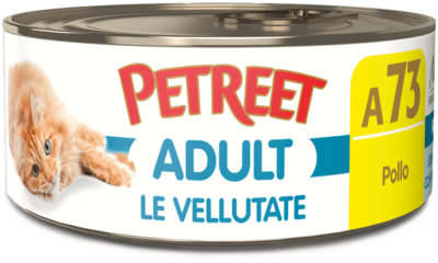 PETREET UMIDO GATTO VELLUTATE POLLO 70 GR