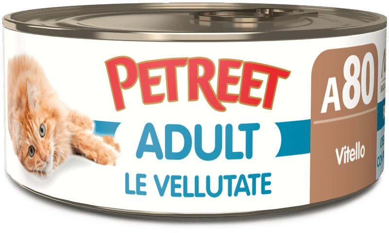 PETREET UMIDO GATTO VELLUTATE VITELLO 70 GR
