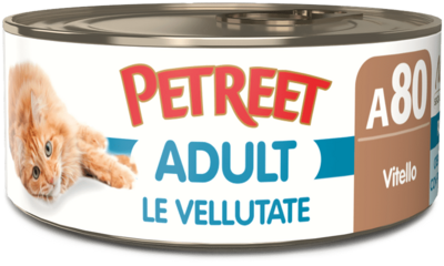 PETREET UMIDO GATTO VELLUTATE VITELLO 70 GR