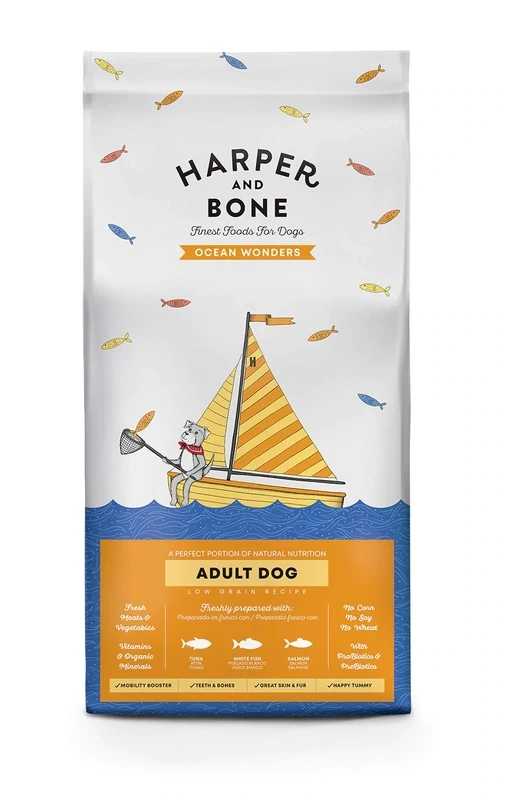 HARPER &amp; BONE CROCCHETTE ADULT DOG OCEAN WONDERS