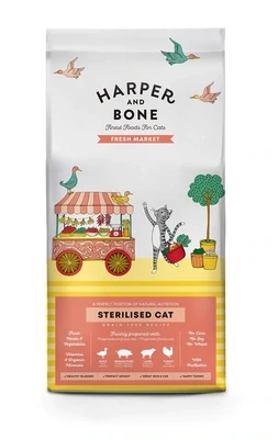 HARPER &amp; BONE CROCCHETTE GATTO STERILIZZATO FRESH MARKET 2 KG