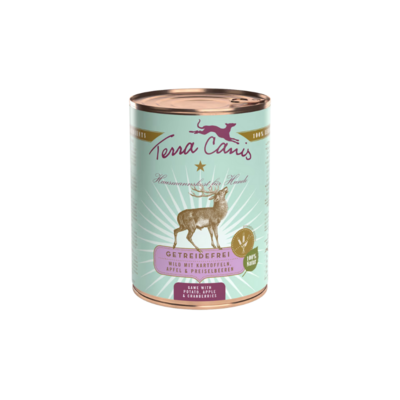 TERRA CANIS CIBO UMIDO CANE GRAIN FREE CERVO 400 GR