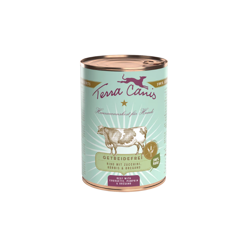 TERRA CANIS CIBO UMIDO CANE GRAIN FREE MANZO 400 GR