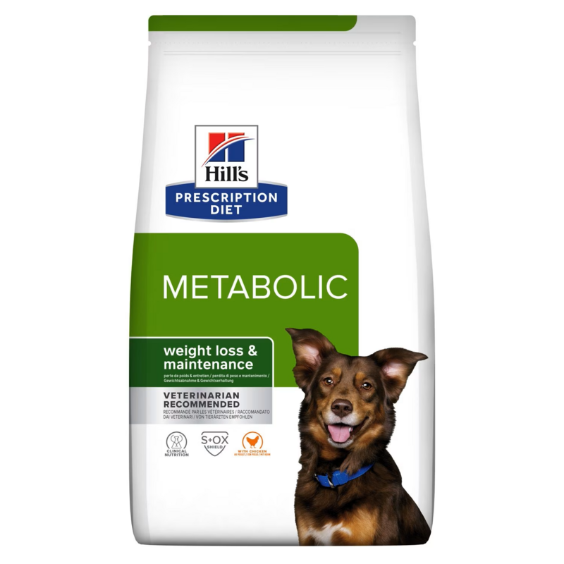 HILL&#39;S PRESCRIPTION DIET CROCCHETTE CANE METABOLIC 1,5 KG