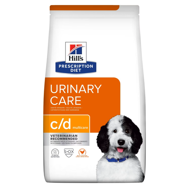 HILL&#39;S PRESCRIPTION DIET CROCCHETTE CANE C/D URINARY CARE URINARIE 1,5 KG