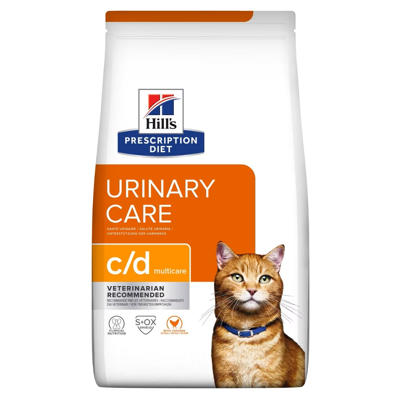 HILL&#39;S PRESCRIPTION DIET CROCCHETTE GATTO C/D URINARY CARE URINARIE 1,5 KG