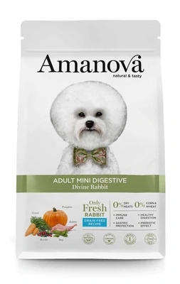 AMANOVA CANE MINI ADULT DIGESTIVE CONIGLIO 2 KG
