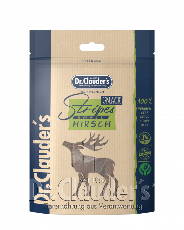 DR. CLAUDER&#39;S TRAINEE SNACK CANE CUBETTI CERVO 80 GR